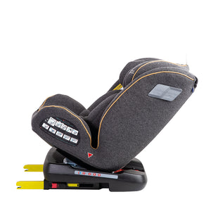 Silla de Auto Convertible 360° Isofix Supra Gris