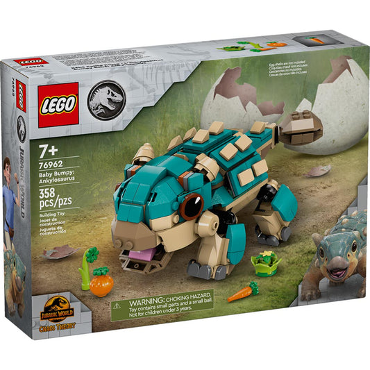 Lego Jurassic World Bumpy Bebé: Ankylosaurus