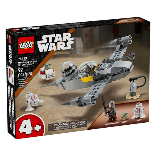 Lego Star Wars Caza Estelar N-1 De Mando Y Grogu