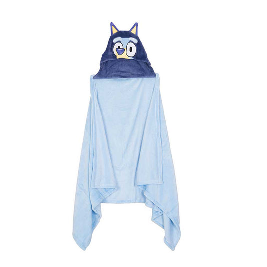 Manta capucha 3D 75x150cm Bluey