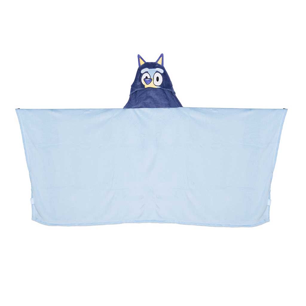 Manta capucha 3D 75x180cm Bluey