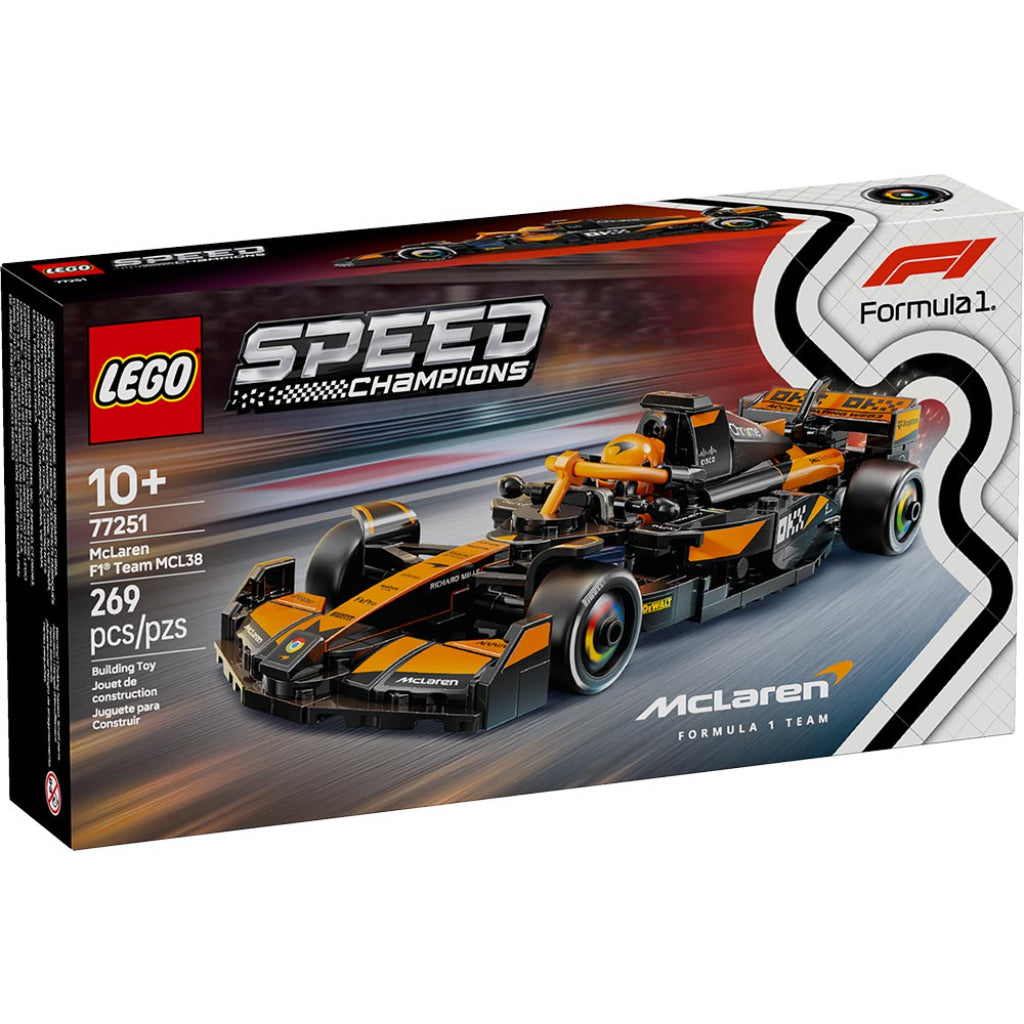 Lego Speed Champions Auto De Carreras Mclaren F1® Team Mcl38