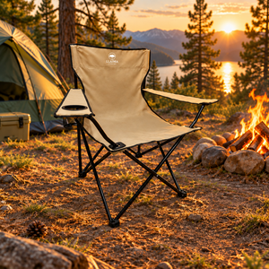 Silla Camping Outdoor Plegable Llaima Caqui