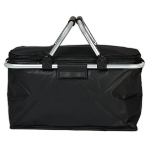 Cooler Plegable Manillas 18Lt Gris Oscuro