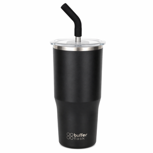 Combo 2 Mug Térmico Buffer Roques 750 ml Negro + Ice Leopardo