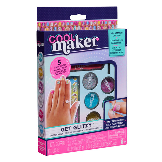 Go Glam Set Glitter Para Uñas