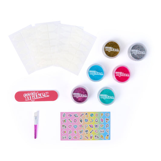 Go Glam Set Glitter Para Uñas