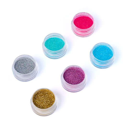 Go Glam Set Glitter Para Uñas