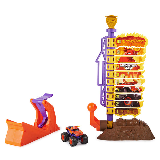 Monster Jam Vehiculos 1:64 Playset