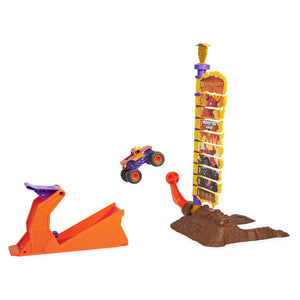 Monster Jam Vehiculos 1:64 Playset