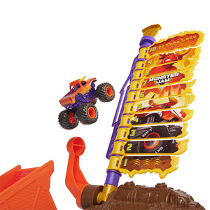 Monster Jam Vehiculos 1:64 Playset