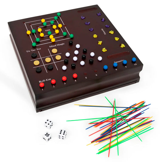 Juego Familiar Set De 10 Juegos