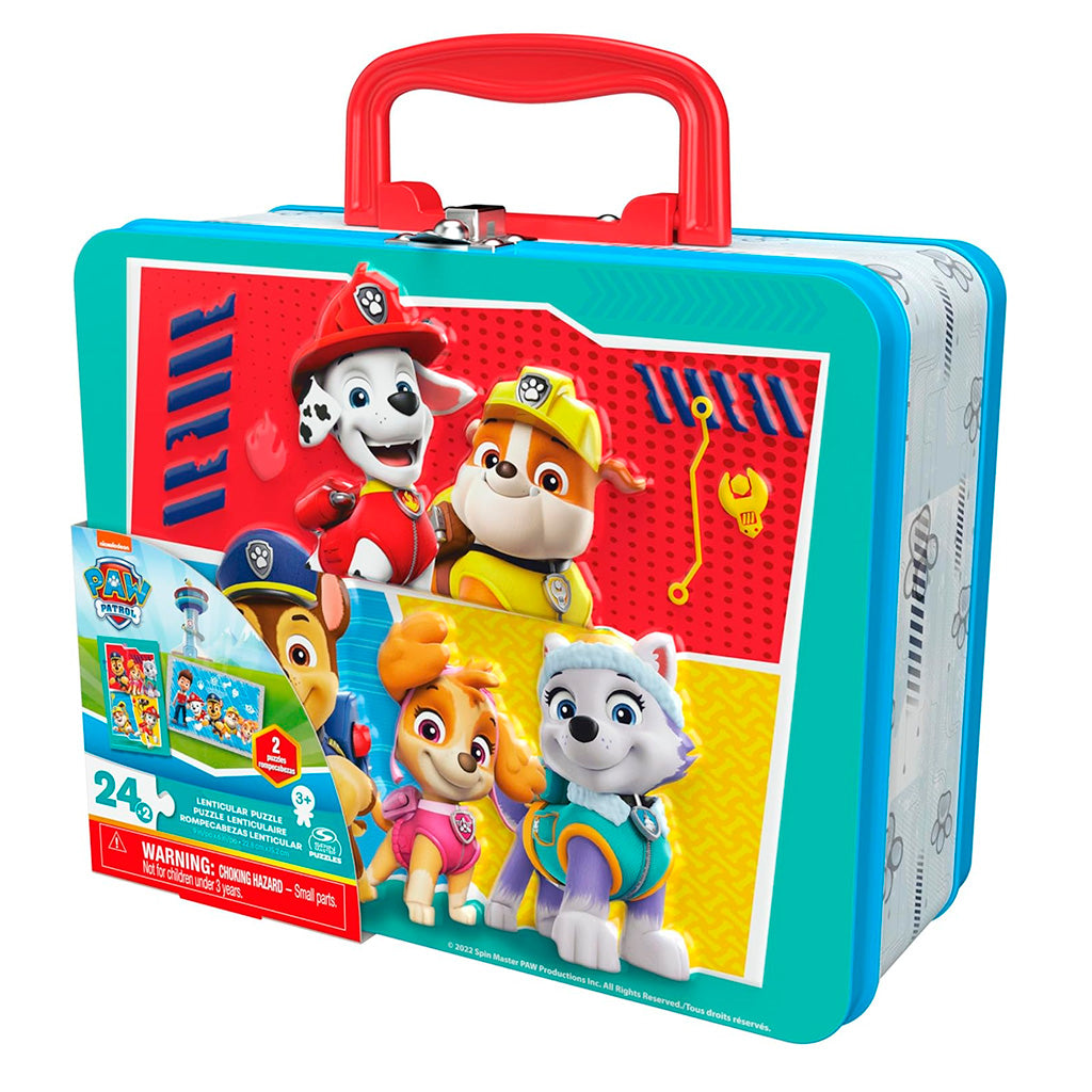 Paw Patrol 2 Puzzles Lenticulares En Caja