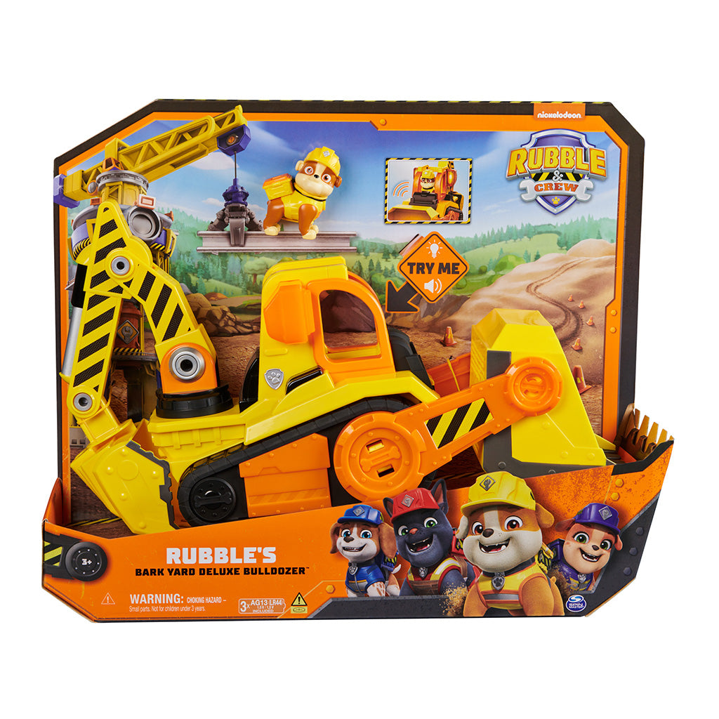 Paw Patrol Vehículo Rubble con Luz y Sonido
