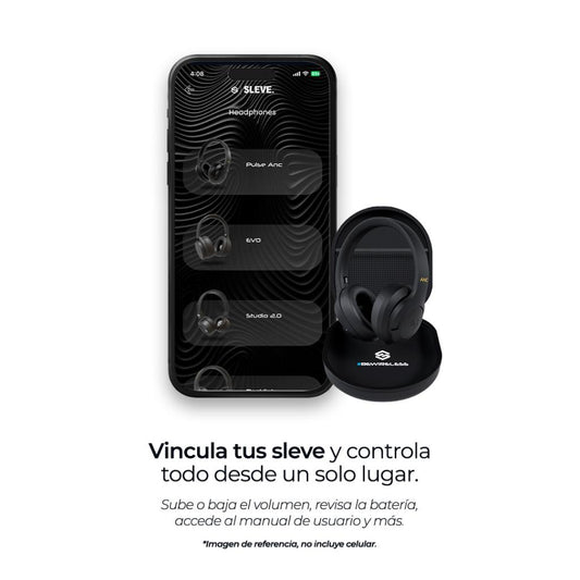 Audífono Pulse ANC Black Sleve