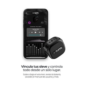 Combo Mochila de Viaje Resistente al Agua Sleve 30L + Parlante Boom Mini Black
