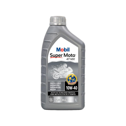 Aceite Moto 4T 10W-40 1 L Mobil Super Moto MX