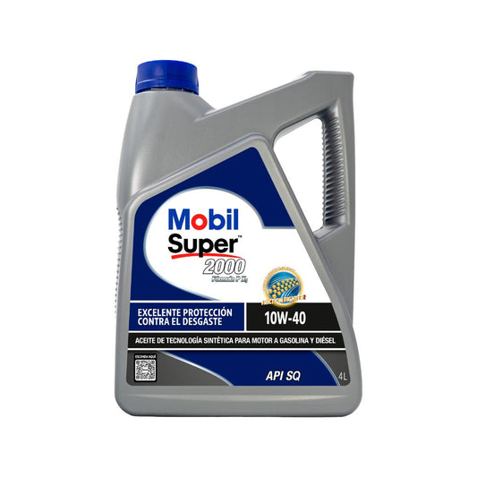 Combo Botella Rally Mobil + Aceite Mobil 10W-40 4L