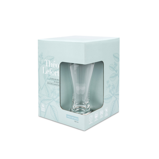 Pack de 4 Vasos Cerveza 580ml