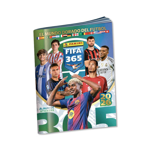 Pack 1 Álbum + 5 Sobres Panini FIFA 365 2026