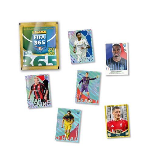 Pack 1 Álbum + 5 Sobres Panini FIFA 365 2026