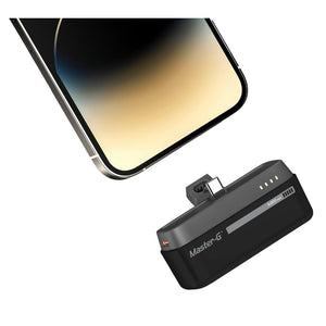Batería Externa Power Bank Master G Pocket 5.000 mAh Carga Rápida 20W Negro