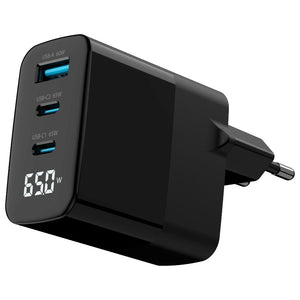 Cargador de Pared Master G 65W Multipuerto con Pantalla Digital + Cable USB-C