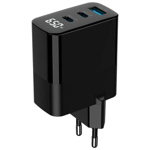 Cargador de Pared Master G 65W Multipuerto con Pantalla Digital + Cable USB-C