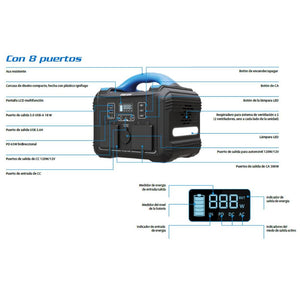 Generador de Energía Portátil FORZA 300W