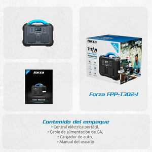 Generador de Energía Portátil FORZA 300W