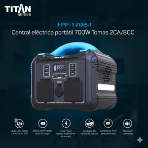 Generador de Energía Portátil FORZA 700W