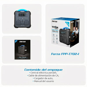 Generador de Energía Portátil FORZA 700W
