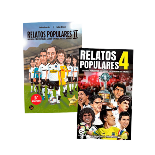Pack 2 Libros Relatos Populares 2 y 4