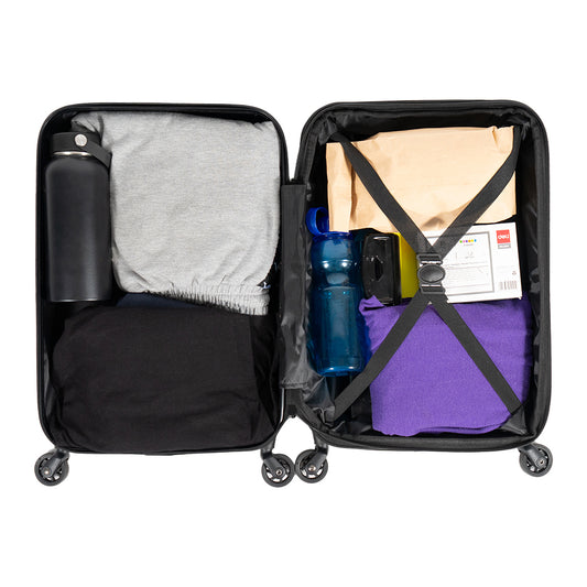 Maleta Cabina Expandible-Plegable. Ultra Compacta Rosada. Gout