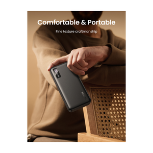 Combo: Bateria Portatil 20.000mAh UGREEN PB312 + Fabric Micro USB Cable 2m Black