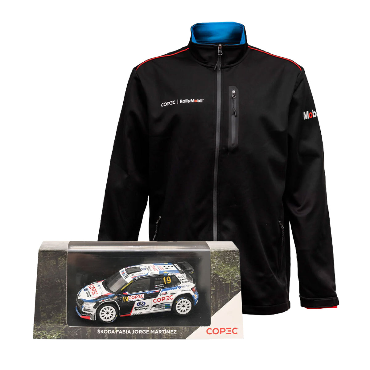 Combo Chaqueta Softshell WRC + Auto A Escala J. Martinez. - L