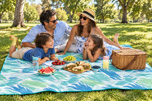 Manta Picnic 150 x 180 cm Manchas Mashini