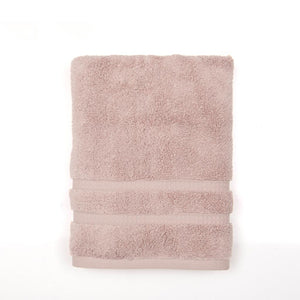 Combo 3 Toallas Mashini Soft Twist Rosado 70x140, 45x80 y 30x50 Cm