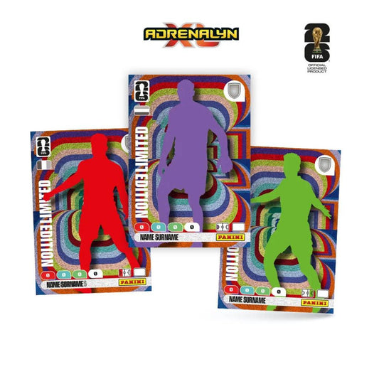 Combo Mundial Starter Pack Adrenalyn XL FIFA World Cup 2026 + Figura FIFA Ballers ZURU Sospresa