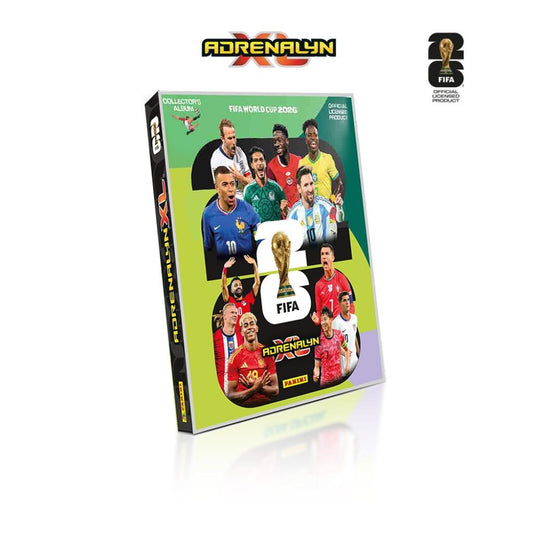 Combo Starter Pack + 3 Sobres Adrenalyn XL FIFA World Cup 2026 Panini