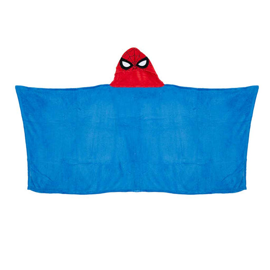 Manta capucha 3D 75x150cm Spiderman