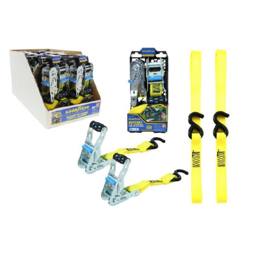 Correa Elástica (Bungee Cord) 2 Piezas Goodyear