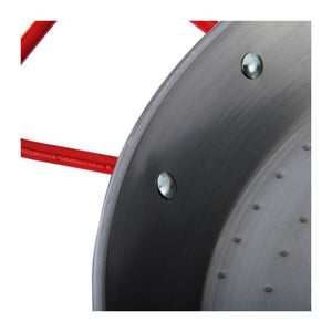 Paellera 6 Porciones Hierro Pulido 34 cm La Ideal Garcima