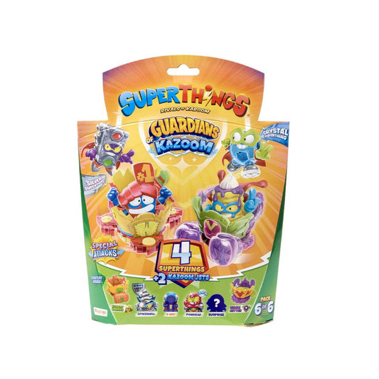 Superthings Guardians of Kazoom Blister Pack 4 Figuras + Kazoom Jets