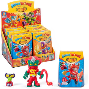 Combo 6 Packs Sorpresa SuperZings Wild Kids Figuras