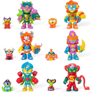 Combo 6 Packs Sorpresa SuperZings Wild Kids Figuras