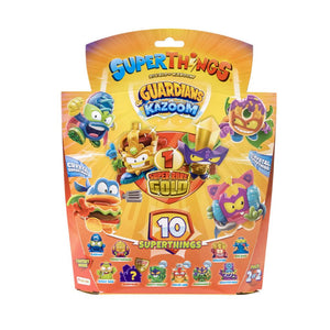 Combo SuperThings Guardians of Kazoom Blister 10 Figuras + 1 Kazoom Jet Coleccionable