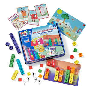Set de Actividades MathLink Cubes Numberblocks 1 al 10