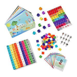 Set de Actividades MathLink Cubes Numberblocks 1 al 10