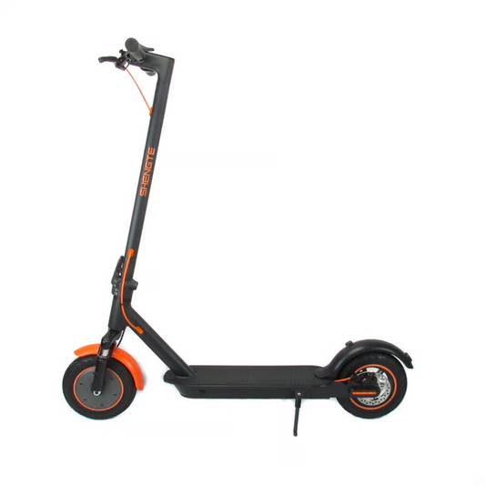 Scooter Eléctrico 8.5". 25 km/hr. (Rueda Anti Pinchazos) 300W / 10A. Plegable + Suspensión